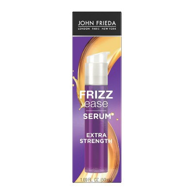 John Frieda Frizz Ease Extra Strength Hair Serum, Nourishing Treatment Argan, Coconut, and Moringa Oil - 1.69 fl oz | Target