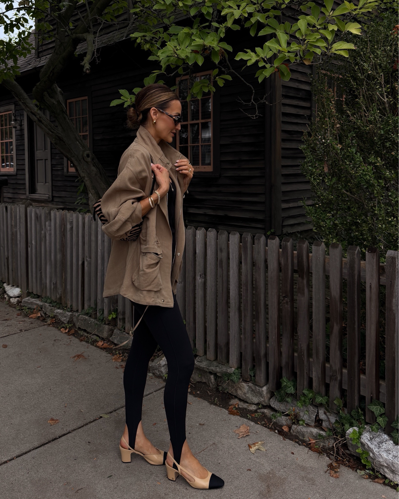 Another look we loved with the stirrup leggings! Zara tank and oversized linen jacket
Leggings xs, tank small and jacket XS

#LTKootd #LTKSeasonal #LTKOver40