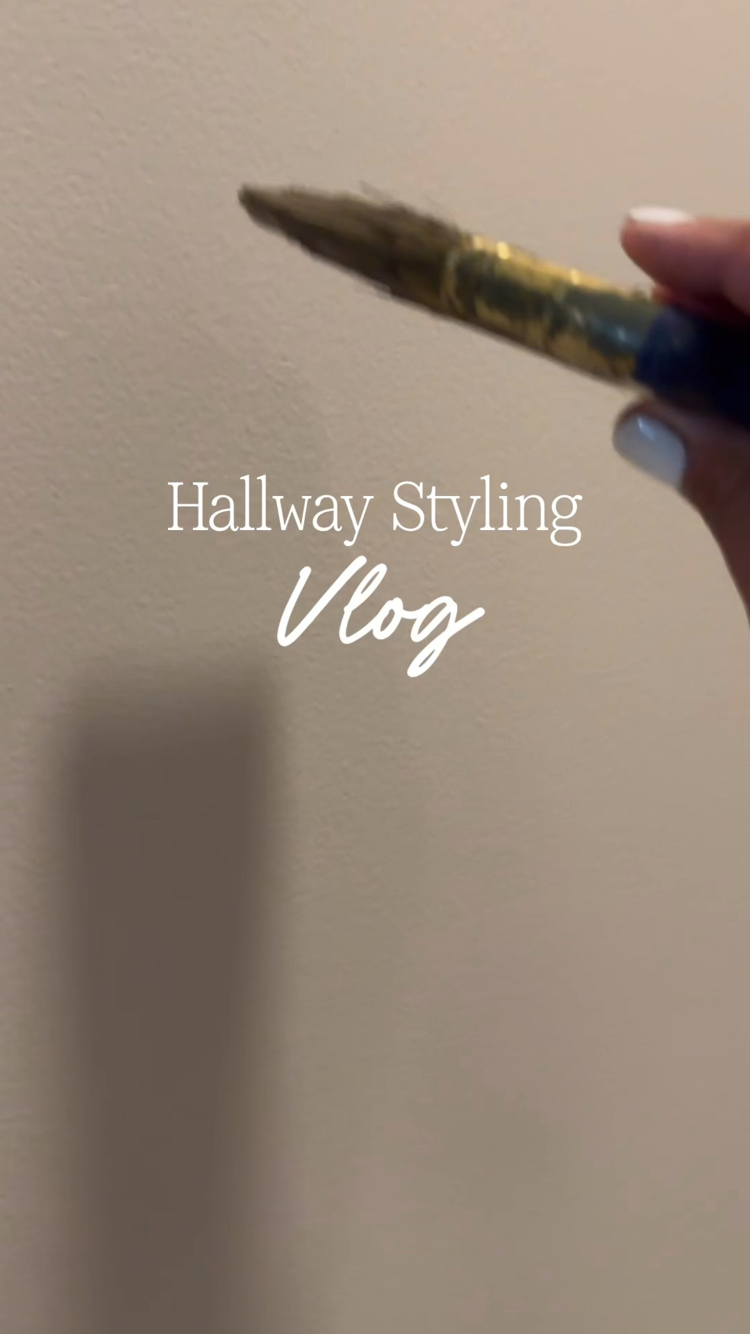 A little hallway makeover 🤎

I finally found the moody brown I’ve been looking for—**Griffin by Sherwin-Williams**—and I’m obsessed with how it transformed this space.

Add a hallway runner, a dark Emperador marble table, a Magnolia frame, and my favorite magnolia leaves, and suddenly this little hallway has so much more warmth, texture, and character.

Sometimes all a space needs is the right **paint color + a few thoughtful details.** 🤎

**Griffin by Sherwin-Williams | hallway makeover | moody brown paint | hallway decor | hallway styling | home decor | interior design | paint colors | warm neutral**
#moodypaint #paintcolors #hallwaydecor #hallway #frame #pictureframe #hallwaydesign #moody

#LTKHome