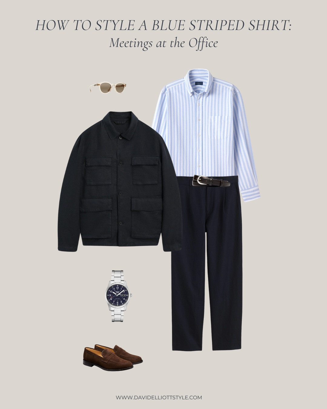 How to style and wear a blue Oxford Shirt for Meetings at the office

 

 #LTKSeasonal #LTKMens