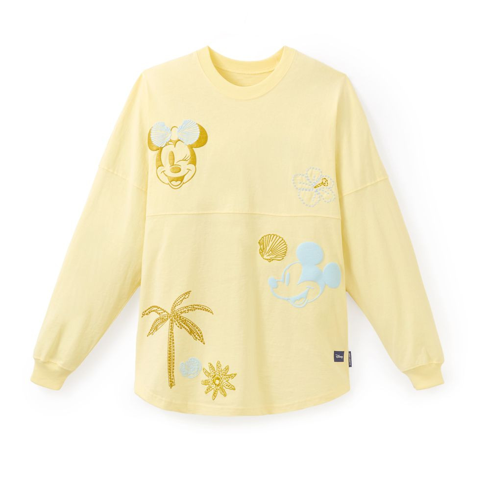 Mickey and Minnie Mouse ''Seas the Day'' Spirit Jersey\u00ae for Adults \u2013 Joyful Yellow | Di... | Disney Store