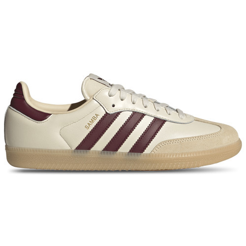 adidas adidas Originals Samba OG - Mens Tan/Maroon Size 7.5 | Champs Sports