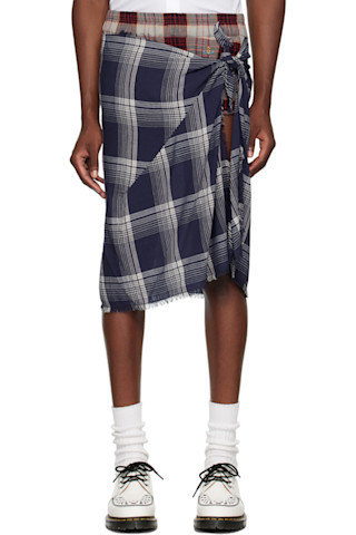 Navy Chippendale Shorts | SSENSE