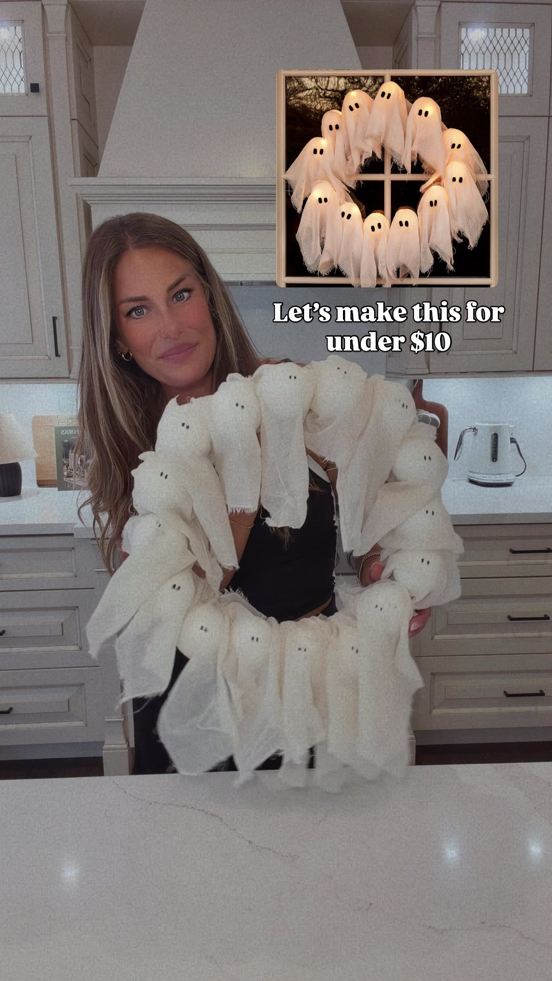 DIY ghost wreath
Halloween decor
DIY
Pottery barn decor

#LTKSeasonal #LTKHome