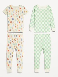 Snug-Fit Pajama 4-Piece Set for Toddler &amp; Baby | Old Navy | Old Navy (US)