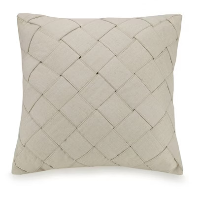 Ayesha Curry 20"X20" Modern Ombre Basketweave Throw Pillow Tan | Target