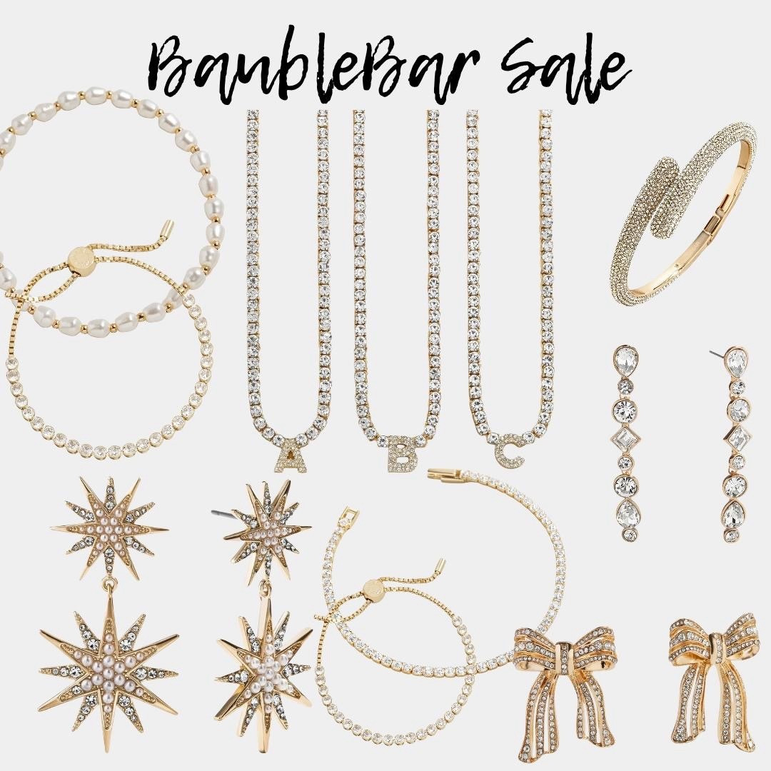BaubleBar sale pieces starting at only $10!! BaubleBar bar bracelets, tennis necklaces, tennis bracelets, stocking stuffers for her, stocking stuffer ideas  

#LTKGiftGuide #LTKHoliday #LTKSaleAlert