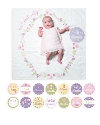 Isn't She Lovely Baby Blanket & Age Cards Set | Bloomingdale's (US)