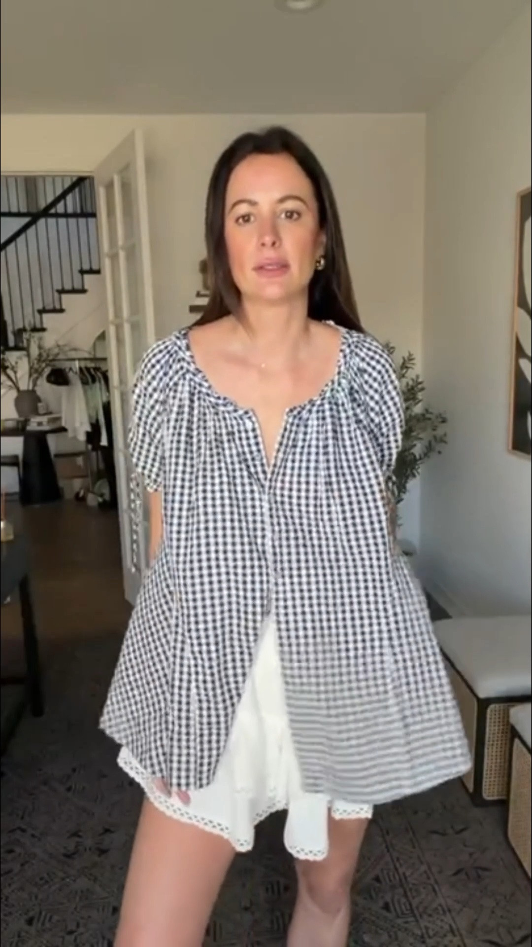 I love this gingham free people top and think it would be so cute worn as a swimsuit cover or with some white denim shorts! Best part is now it is on sale for 35% off!

#LTKSaleAlert #LTKootd #LTKTall