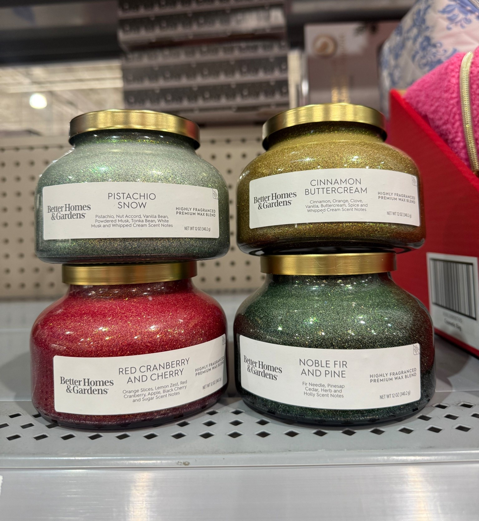 Love these new sparkly holiday candles by better homes and gardens! I grabbed the pistachio snow and it smells amazing! 


#walmart #walmartfashion #walmartstyle #walmartfinds #walmartoutfit #pajamas #pjs #christmas #holiday #pajamasets #christmaspajamas #christmaspjs #holidaypjs #lounge #loungewear #loungesets #sleepwear #newarrivals #timeandtru #joyspun #womens #nutcracker #santa #giftguide #giftsforher #giftsformom #cozy #comfy#christmasdecor #seasonaldecor
#home #homedecor #xmasdecor #bowdecor #santa #gingerbread #garland #christmastree #host #holidayparty #christmasphoto #stockings #cozydecor #moodydecor #moodychristmas #holidaycandles #candles #christmascandle #xmascandle #betterhomesandgardens 

#LTKGiftGuide #LTKFindsUnder50 #LTKHoliday
