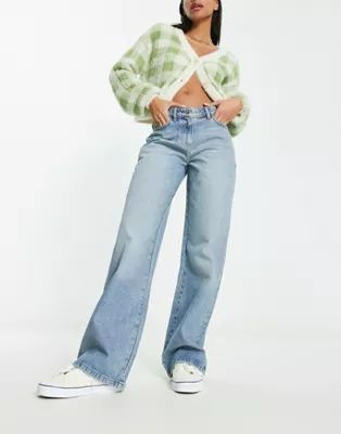 COLLUSION x014 baggy dad jeans in light blue | ASOS (Global)