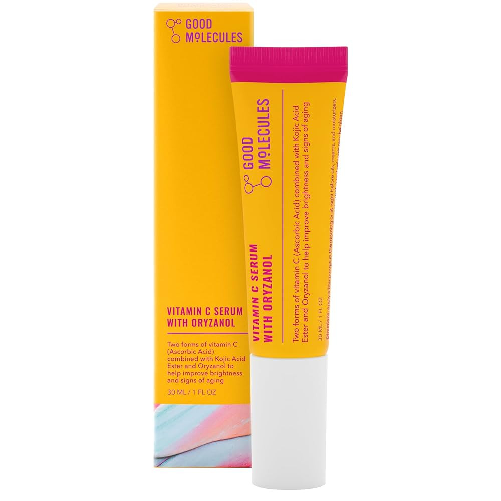 Good Molecules Vitamin C Serum with Oryzanol - Face Serum to Promote Collagen Production, Even Sk... | Amazon (US)