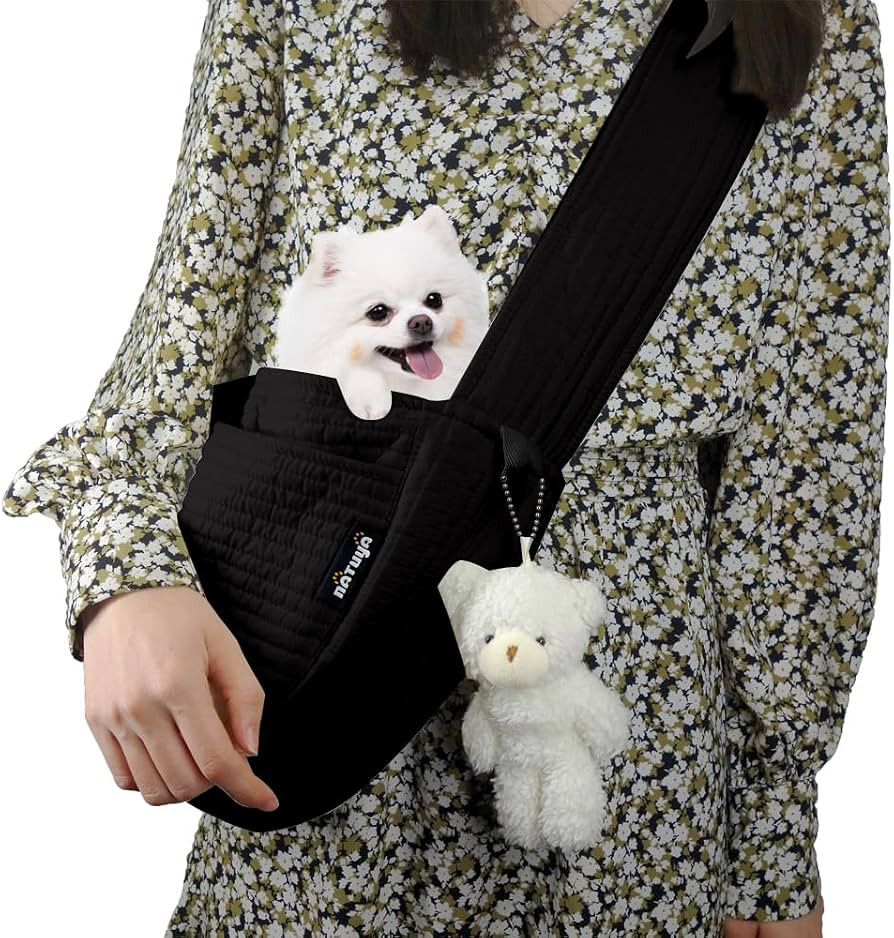 NATUYA Small Dog Carrier Sling Cat Sling-Dog Slings for Carrying Small Dogs-Adjustable Strap Hand... | Amazon (US)