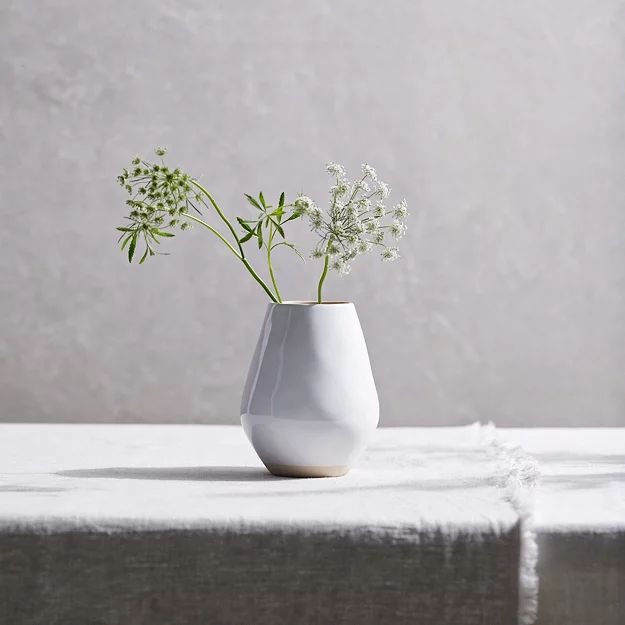 Albury Small Ceramic Vase | The White Company (UK)