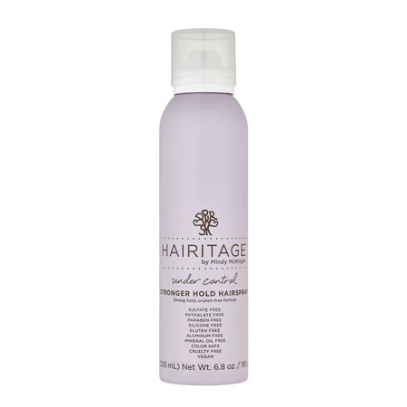 Hairitage Under Control Strong Hold Fine Mist Finishing Hair Spray 6.8 oz. | Walmart (US)