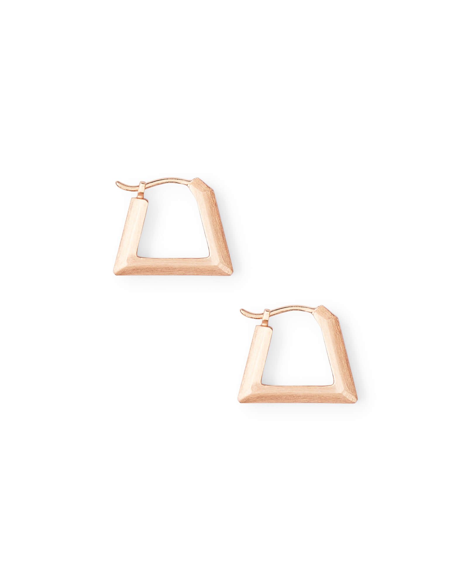 Renzo Huggie Earrings in Rose Gold | Kendra Scott | Kendra Scott