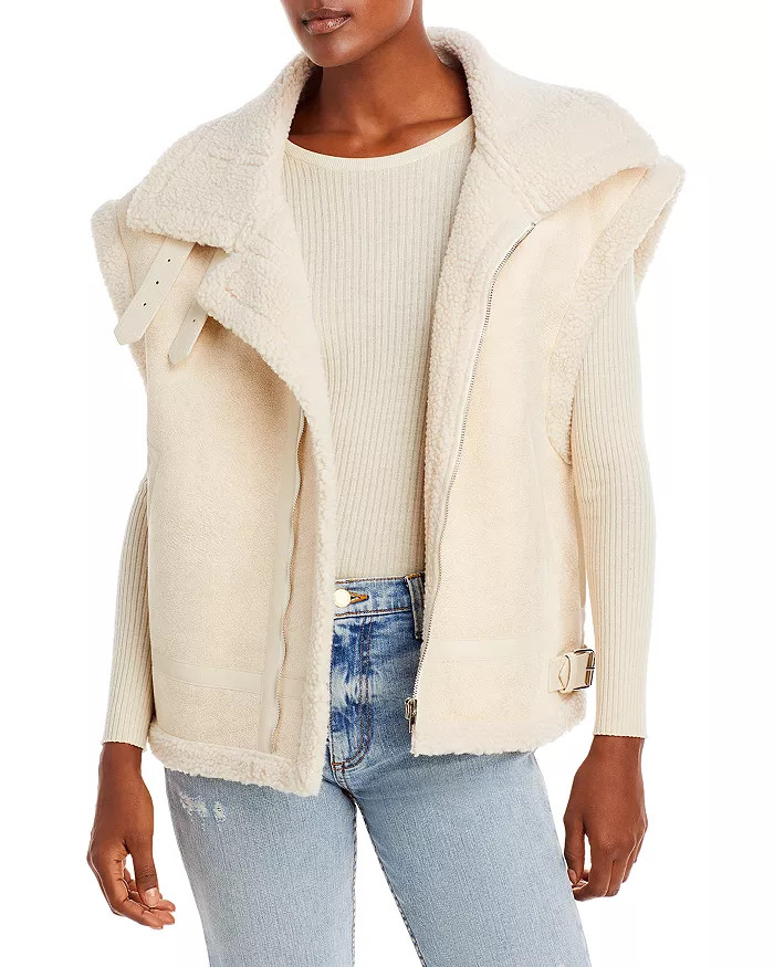 Faux Shearling Vest | Bloomingdale's (US)
