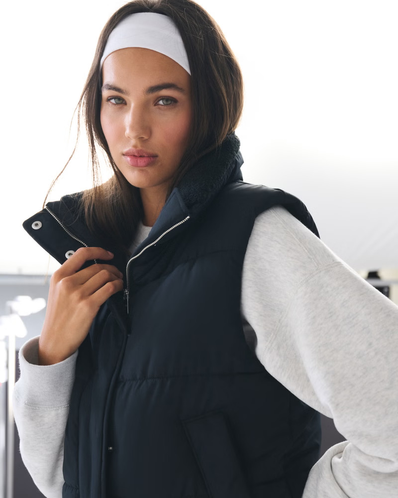 YPB On the Go Puffer Vest | Abercrombie & Fitch (US)