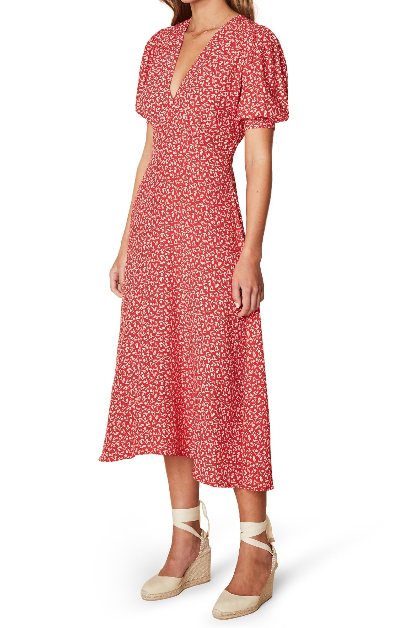 Sonja Floral Midi Dress | Nordstrom