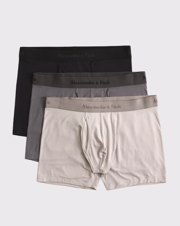 Men's 5" 3-Pack Modal Boxer Briefs | Men's | Abercrombie.com | Abercrombie & Fitch (US)