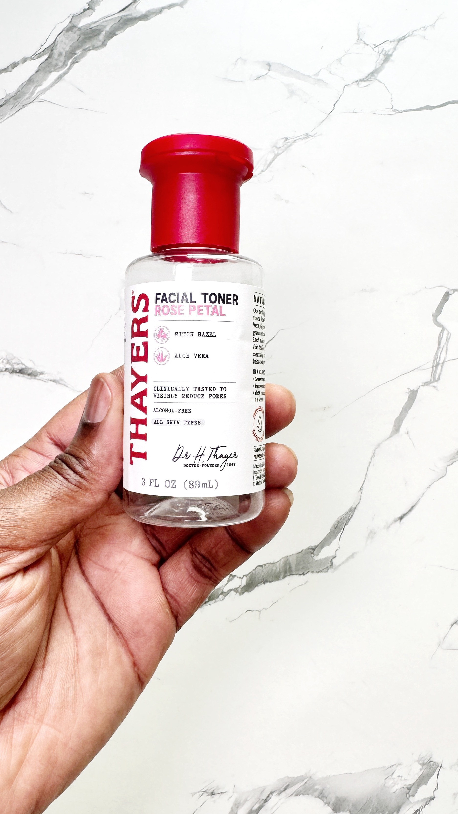 The Thayers Rose Petal Facial Toner is one of the Thayers toners I’ve used and liked.

I mainly use toner to give my skin some extra hydration and refresh it after cleansing, while helping remove any leftover makeup, dirt, or oil.

This one has a subtle rose scent that I enjoy. 🌹

One thing to know if you get the smaller size to travel with: the bottle can leak. I use silicone toiletry covers to help prevent spills, and I eventually transferred mine into a leakproof bottle for travel.

Shop it through my LTK. 🛍️
#LTKskin #oilyskin

#LTKmorningroutine #LTKselfcare #LTKBeauty