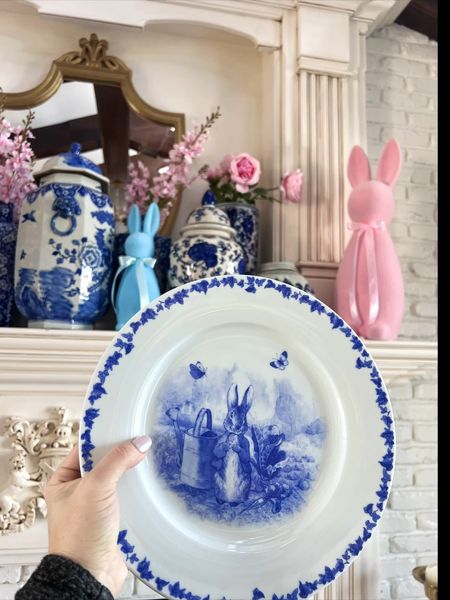Easter bunny | blue and white | home decor | spring | chinoiserie 

#LTKSeasonal #LTKVideo #LTKhome