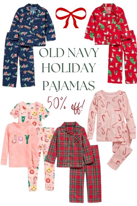 Holiday pajamas for kids 50% off at old navy! 

#LTKkids #LTKHoliday #LTKfamily