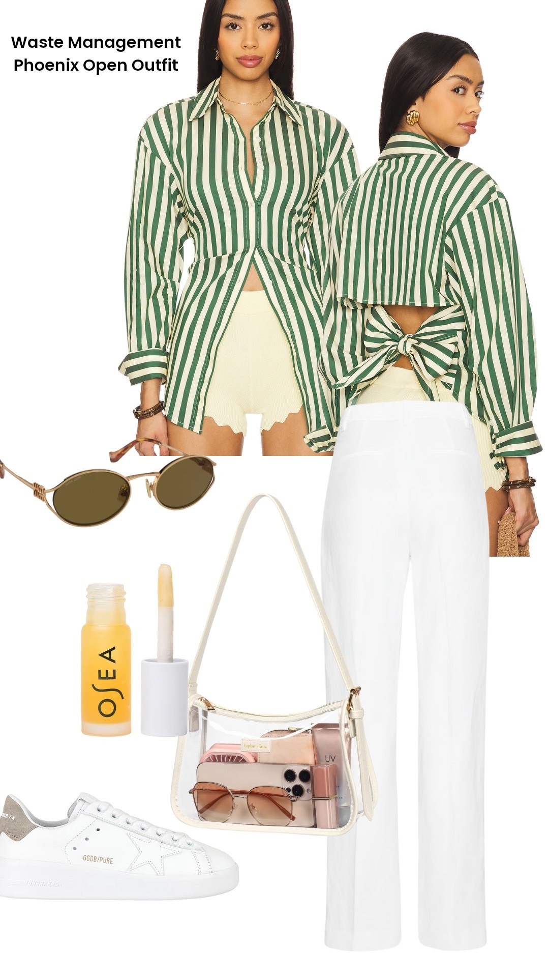 WMO waste management Phoenix open golf tournament outfit inspo 
@Revolve 