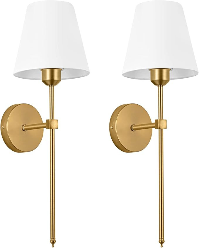 Wall Sconces Battery Operated Wall Lights Set Of 2, No Wiring Required For Installation Sconces,R... | Amazon (US)