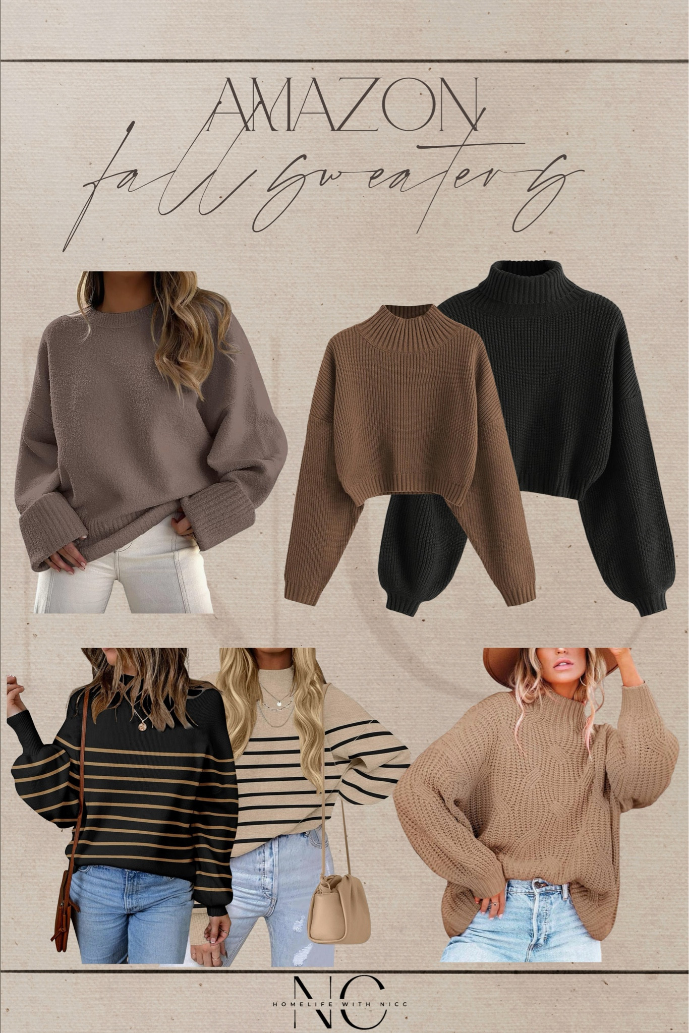 Anyone else ready for sweater weather?? Here are some of my top Amazon picks. 
#fallfashion #amazonfashion #neutralsweater #falloutfit

#LTKSeasonal #LTKBeauty #LTKStyleTip