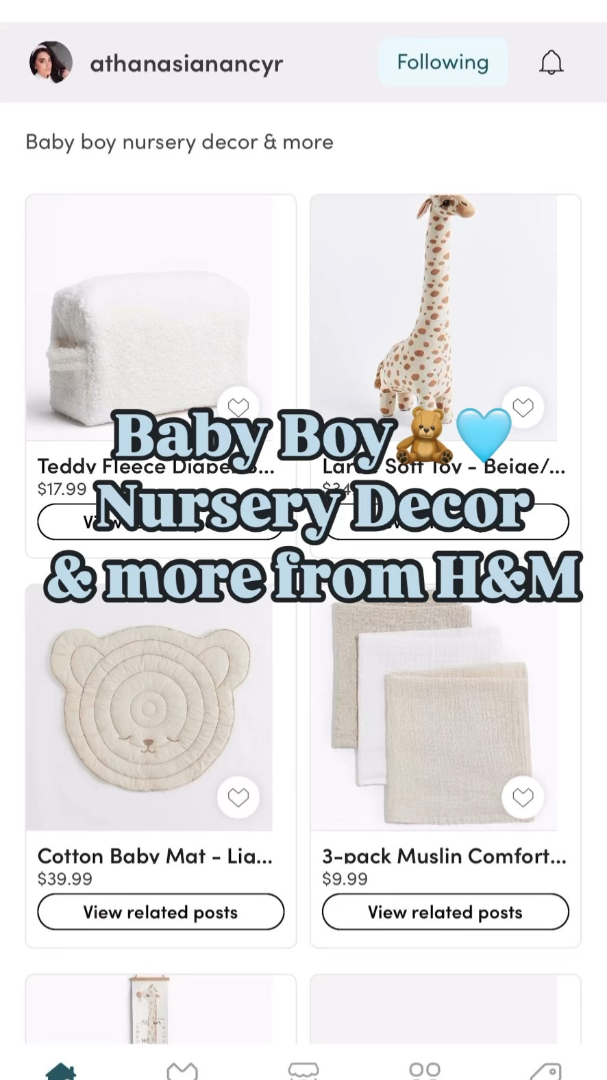 Baby boy nursery decor finds 


#LTKFindsUnder50 #LTKBaby #LTKHome