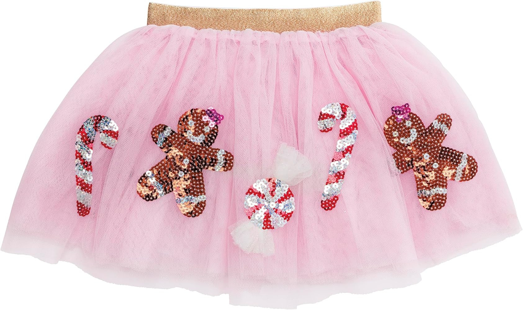 Mud Pie Girls Mud Pie Kids Christmas Candy Cane Tutu | Amazon (US)