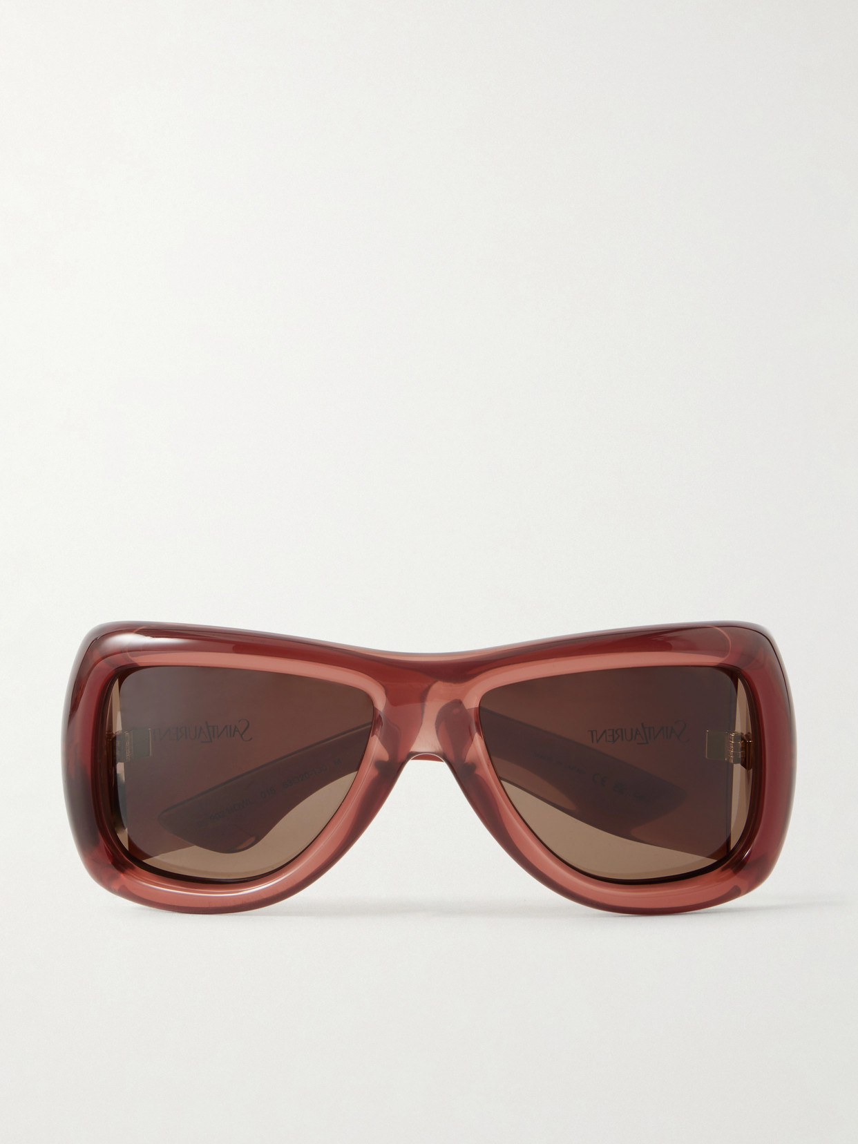 SAINT LAURENT EYEWEAR - Sl 902 Howl D-frame Acetate Sunglasses - Burgundy - One size | NET-A-PORTER APAC