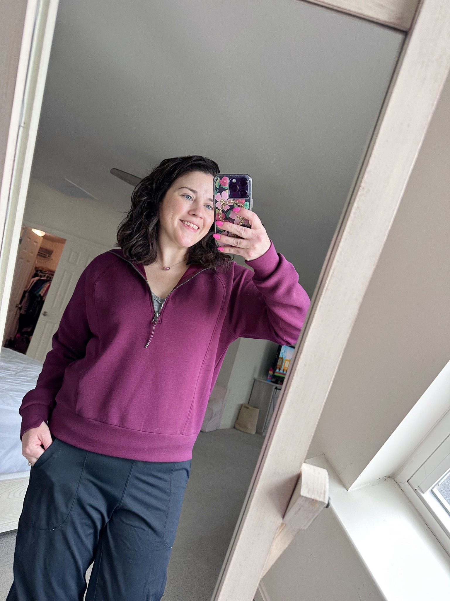 The perfect outfit for a casual Saturday! I always find that Spanx clothing items are worth the hype. This pullover is soft and lightweight, which is exactly what I need for these warmer days! 

#LTKActive #LTKootd #LTKmomlife