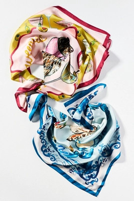 Nikki Ackerman x Anthropologie Hair Scarves, Set of 2 | Anthropologie (US)