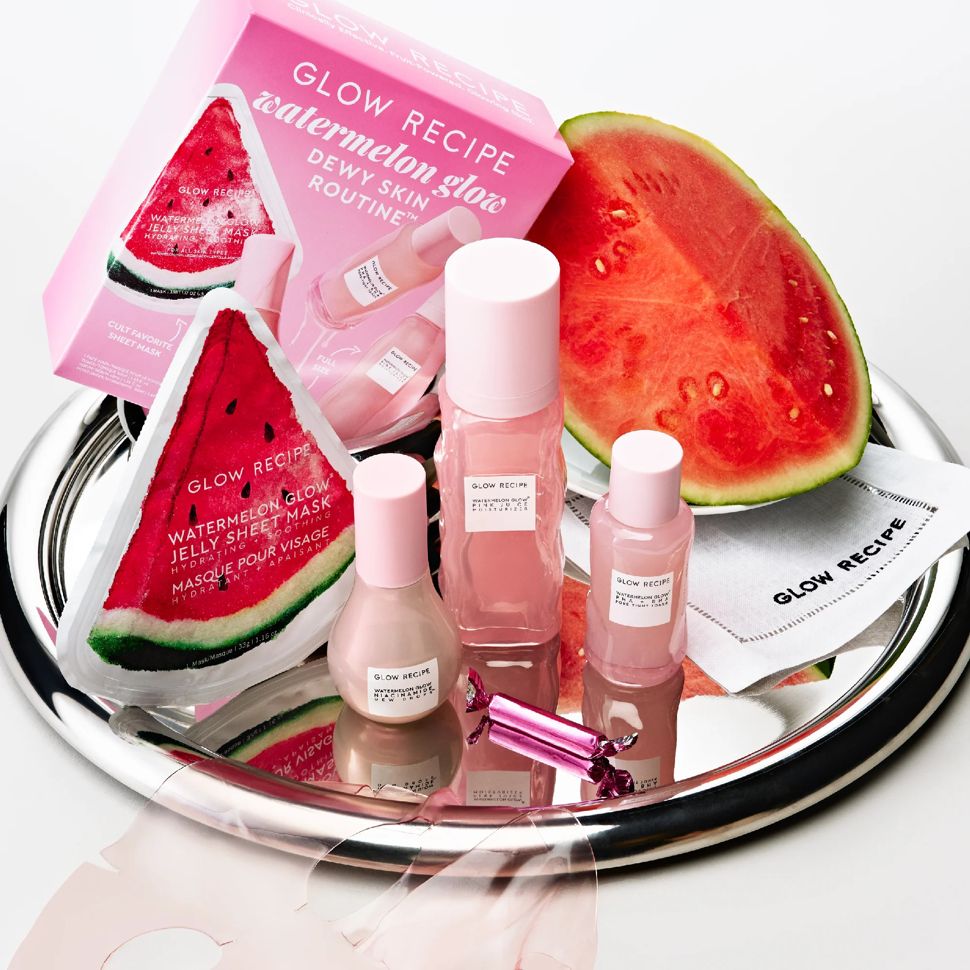 Watermelon Glow Dewy Skin Routine | Glow Recipe