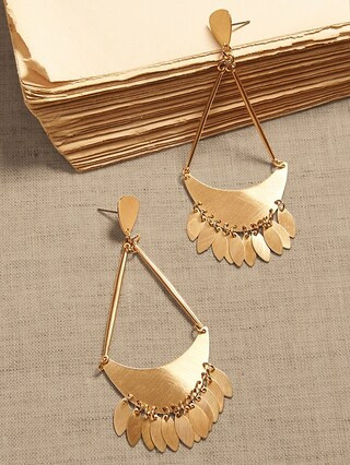 Metal Chandelier Earrings | Banana Republic Factory