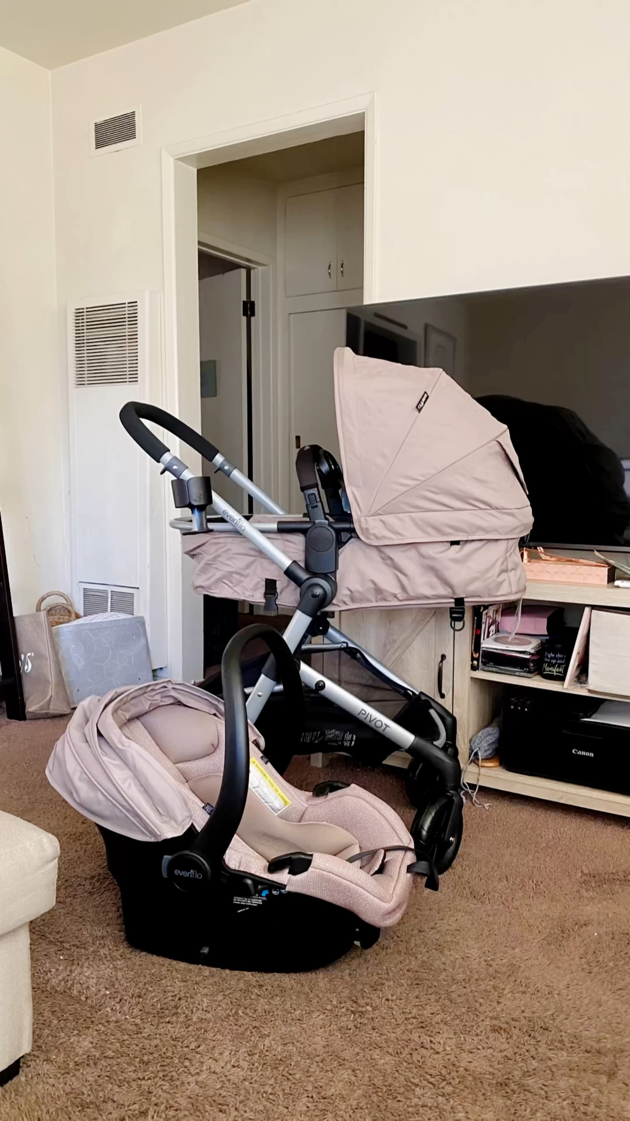 This Stroller Travel System has 6 different modes. It’s light and I love the color. Includes baby bassinet turns into toddler seat & car seat that can I attach to stroller . Great investment that will last a few years. 

#LTKCyberWeek #LTKbaby #LTKsalealert