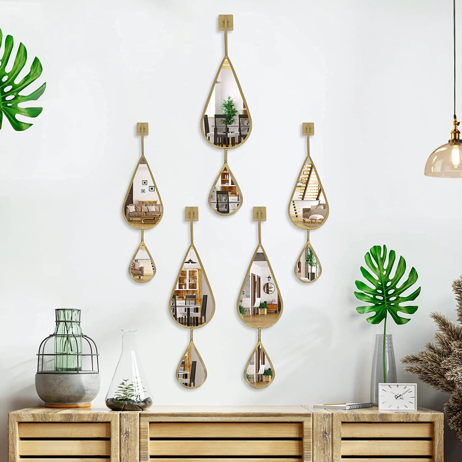 Everly Quinn Nirmaan Metal Concave Wall Mirror | Wayfair | Wayfair North America