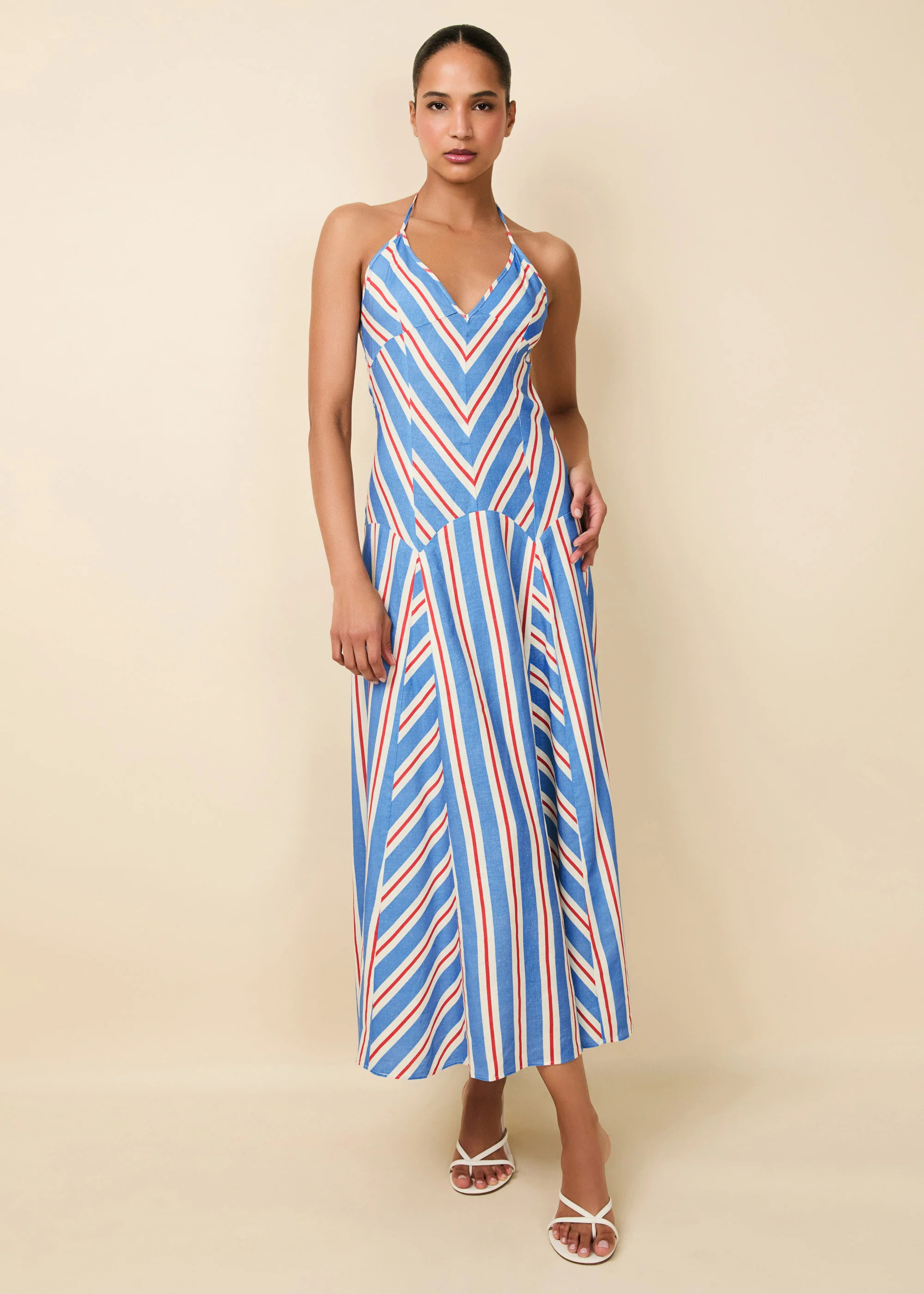 Alessio Dress Americana Stripe | Solid & Striped