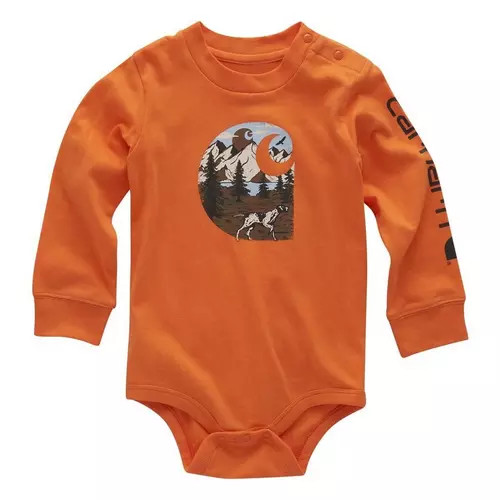 Baby Carhartt Searching Setter Long Sleeve Onesie | Scheels Sports