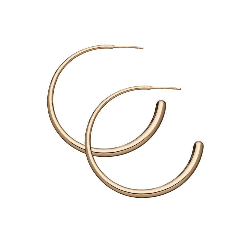 Simone 2" Hoops | Jennifer Zeuner Jewelry