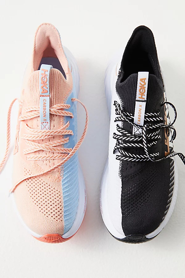 HOKA Carbon X 3 Sneakers by HOKA at Free People, Peach Parfait / Summer Sun, US 8.5 | Free People (Global - UK&FR Excluded)