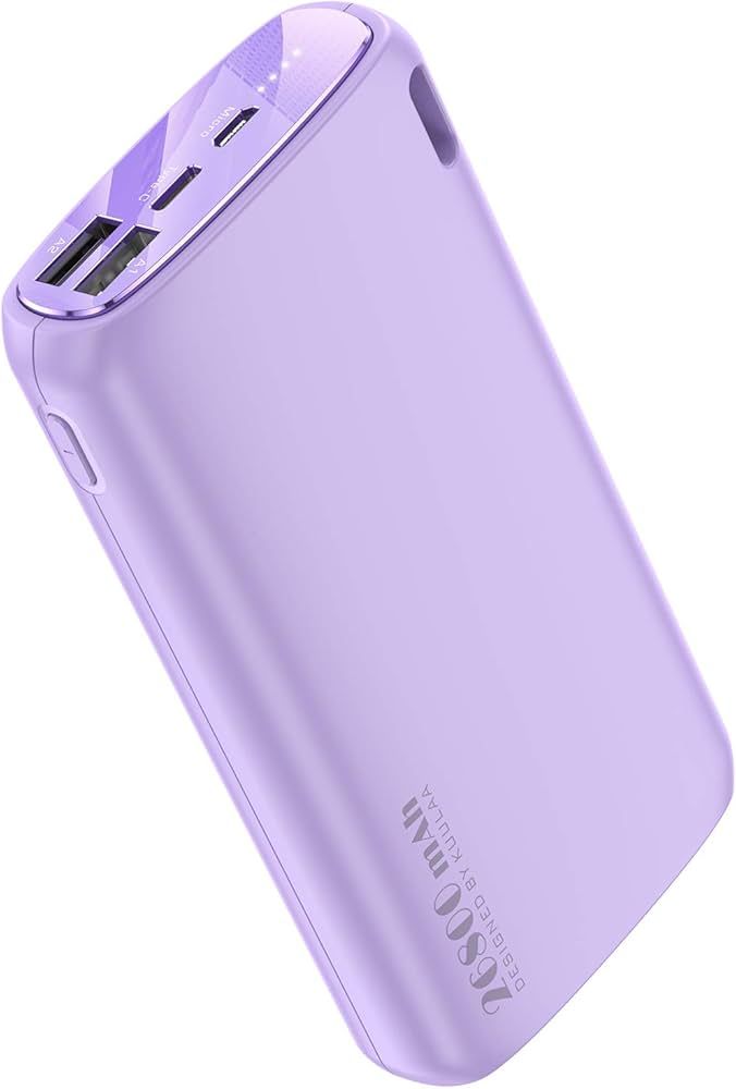 Kuulaa Portable Charger iPhone Power Bank 26800mAh Battery Pack Charger Portable Dual USB Output ... | Amazon (US)