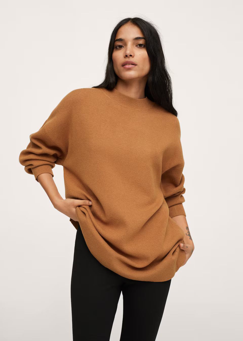 Oversize Strickpullover | MANGO (DE)