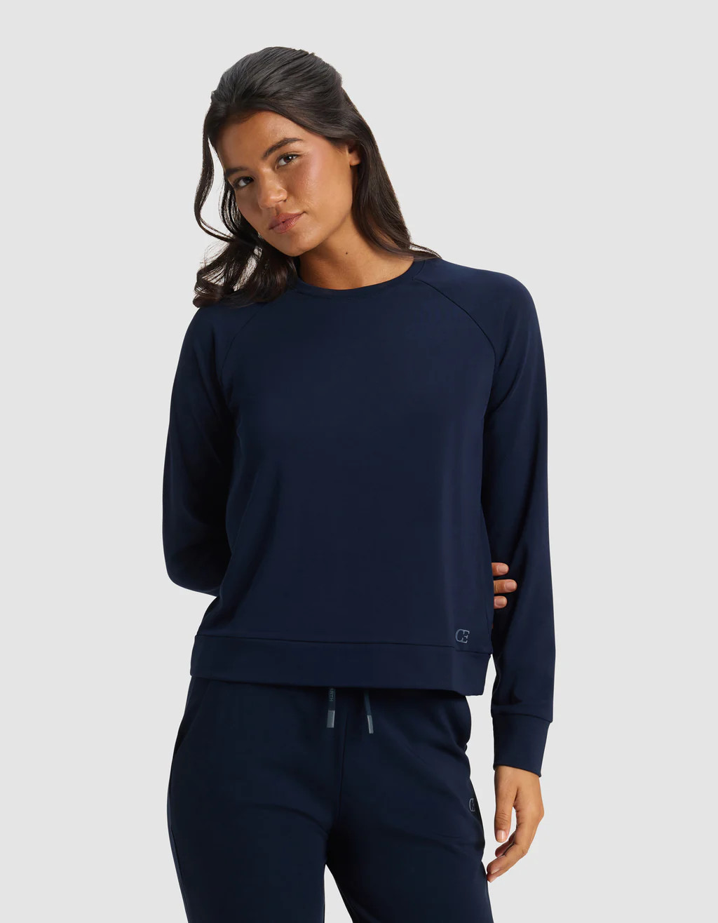 Women's Brushed Bamboo Pullover Crew | Cozy Earth