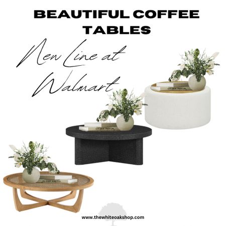 COFFEE TABLES | Walmart finds | Affordable tables | Contemporary | Classic Living | Tidy Spaces 

#LTKsalealert #LTKhome #LTKstyletip