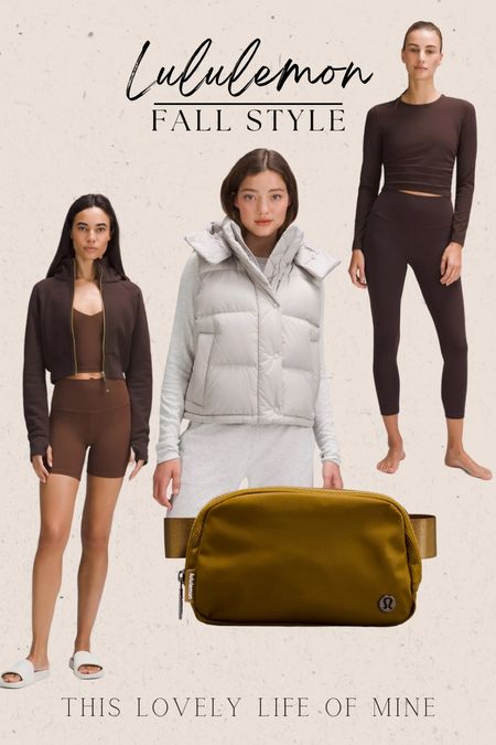 Lululemon fall style
Puffer vest
Belt bag
Espresso brown align legginggs

#LTKstyletip #LTKfindsunder100 #LTKfitness