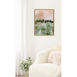Kate and Laurel Sylvie Landscape 01 Framed Canvas by Annie Quigley - Bed Bath & Beyond - 37396902 | Bed Bath & Beyond