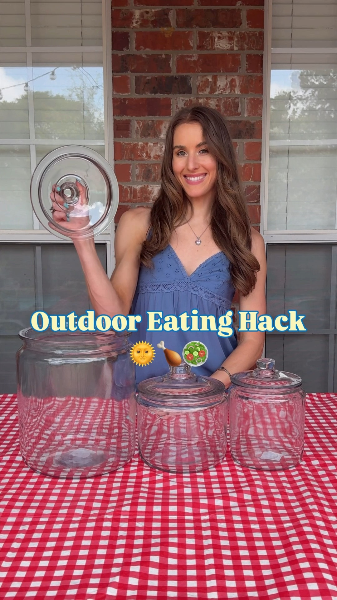 Outdoor eating hack. Summer bbq. Summer food. Summer ideas. Good storage. Cookie jars.

#LTKSeasonal #LTKfoodie